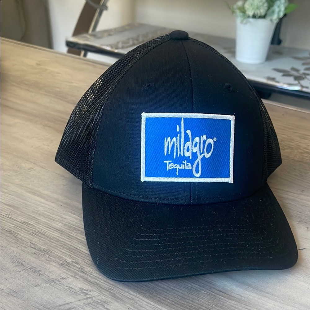 Black and Blue Trucker Hat
